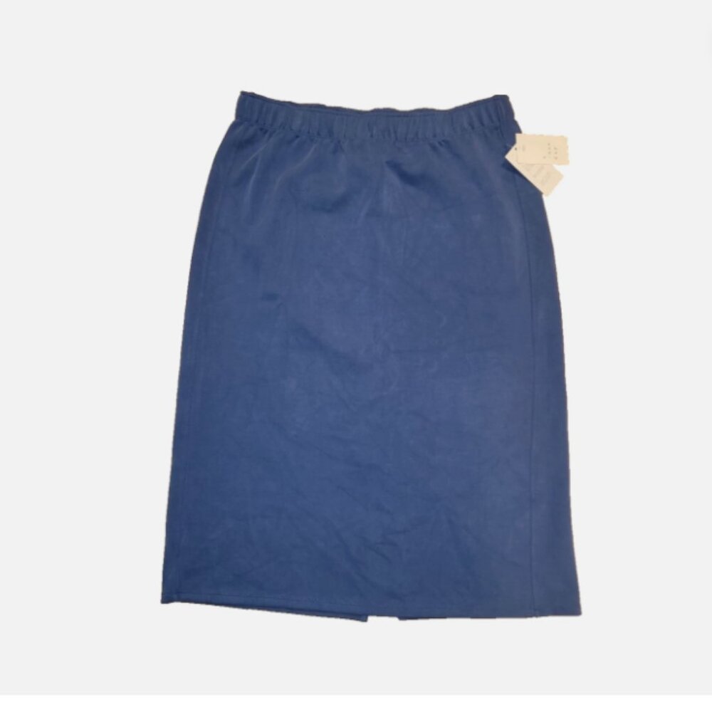 A New Day buttery soft skirt with back slit, size Large